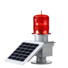 Medium Intensity Aviation Warning Light Solar Aviation Obstruction Light - Image 1