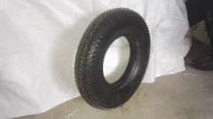 High Contain Natural Rubber Tire & Tube Size 400-8 Origin China Brand Future Model NO. 400-8 Material Rubber Air Wheel Black - Image 1