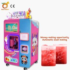 Commercial Smoothie Vending Machine Slushy Machine Support Credit Cards, Banknotes. Coin - Image 1