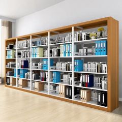 Interior Design Library Bookcases for School Size High Rotary Fixed Style Modern Condition New Folded Folded Layer 6 - Image 6