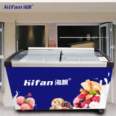 Commercial Ice Cream Display Freezer with Precise Temperature Control - Image 5
