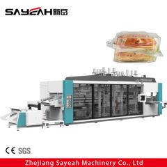 Forming Cutting Stacking on Plastic Food Containers Boxes Thermoforming Forming Making Machine - Image 1