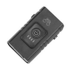 Power Displaying USB Rechargeable Black Bicycle Light Waterproof 6 Modes Bike LED Light - Image 6