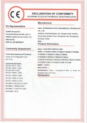 DOC--ELECTRIC HOSPITAL BED certificate from Zhongshan Chaoyang Medical Technology Co., Ltd.