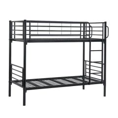 Cheap Knock Down Modern Dormitory Bunk Bed Hotel Stuff Metal Beds Frame - Image 4