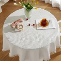 Table Cloth Design Tablecloth Light Blue Patterned Napkins Layer 1 Ply OEM Welcome Origin China Color Colorful Model No. Esap - Image 3
