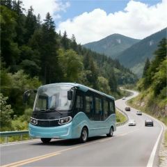 2025 New Electric Sightseeing Bus 19 Seats Pmsm 60kw Powerful System Mini Electric Passenger Tour Bus - Legend EV Co., Ltd.