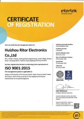 ISO9000 certificate from Shenzhen Duozhen Electronics Co, Ltd