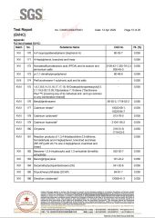 REACH Compliance certificate of CB (XIAMEN) INDUSTRIAL CO., LTD. – certificate photo, supplier certificates section