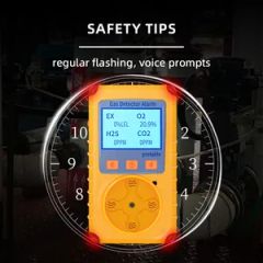 Advanced Quad Gas Monitor Four Sensor Multi Hazard Detection Gas CO2 MOQ 1 Set Origin China Brand Zhongan Model NO. - Image 6