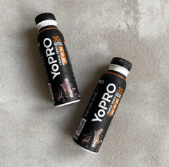 HIGH PROTEIN MILK SHAKE YoPRO CHOCOLATE & VANILLA MILK SHAKE 250ML | 25G PROTEIN MILK SHAKE ON SALE - Image 4