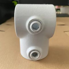 Pipe Connector Malleable Iron Railing Structural Short Tee Pipe Clamps - Image 6