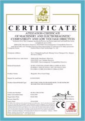 CE certificate of Suzhou Macxi Fluid Technology Co., Ltd. – certificate photo, supplier certificates section