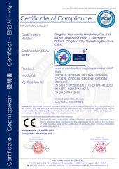 certificates certificate from Qingdao Yeaweyda Machinery Co., Ltd