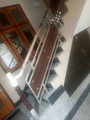 Silver Stainless Steel Modular Glass Railing, Material Grade: 304 - Image 5