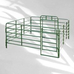 Portable DIY Farm Fence Modular Design for Temporary Horse Racetrack Enclosure - Image 6