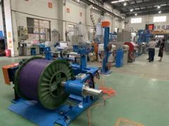 Electrical Cable Wire PVC PE PP Plastic Extruder Winding Bunching Buncher Extrusion Drawing Machine - Kunshan Fuchuan Electrical and Mechanical Co., Ltd.