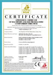 CE certificate certificate from Guangzhou UYANG GROUP Industrial Technology Co., LTD