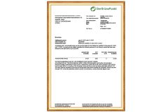 Certificate3 certificate from Zhongshan Niya Metal Manufacture Co., Ltd.