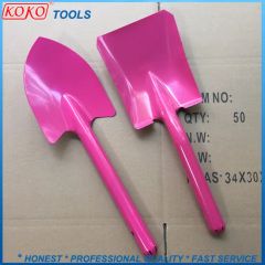 Plastic Handle Plated Shovel Spade - Image 6