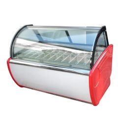 Eye-Catching Gelato Display to Boost Sales Showcase Power 835W Origin China Weight 200kg Capacity 201-250L Trademark - Image 2