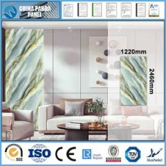 WPC Wall Decoration Panel 1220X2440mm Outdoor Use Level a Usage Indoor Design Style Modern Customized Customized Model No. PVC UV - Image 3