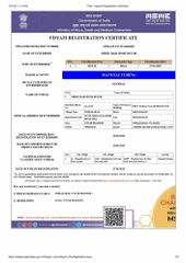 Our Certifications certificate of Shree Hari Home Decor – certificate photo, supplier certificates section