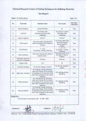 Solid Surface Materials Report certificate from Shenzhen Best Solid Surface Co., Ltd.