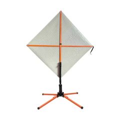 PVC Litter Pick up Traffic Roll up Sign Warning Folding Reflective Road Control Sign - Image 6