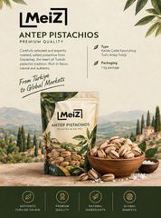 Turkish Antep Pistachios – Naturally Split, Roasted & Salted (Specs can be changed accordingly with buyers request) – product photo 1, product detail gallery