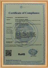 RoHS-LED Fountain light certificate from Shenzhen Huaxia Lighting Co., Limited