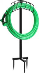 Hose Stand Outdoor Detachable Double Sided Suspension Heavy Duty Thick Metal Garden Hose Holder Stake for Outside Yard - Hebei Hopesun Industry & Trade Corp.