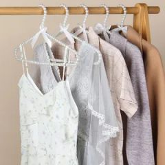 Giftable Pearl Beaded Hangers Premium Accessory for Closet Organization - Image 1