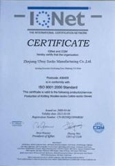 ISO9001-2000 certificate from HANGZHOU UBUY IMP & EXP CO., LTD.