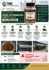 Crude Glycerine 50% up to 80% up from biodiesel based - Image 2