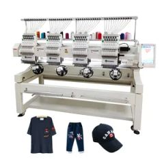 Computerized Commercial Embroidery Machine Plus Ship Mt-1204-8s Spare Parts for Melco 4 Head Embroidery Machine - Image 2