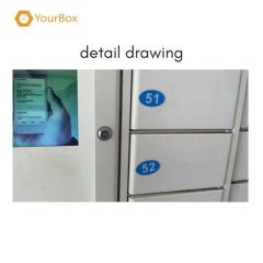 Modern Digital Intelligent Outdoor Smart Locker for All Building Types - Image 4