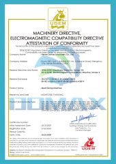 CE certificate from Henan Domax Machinery Co., Ltd.