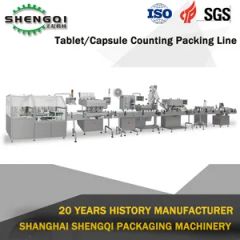 8 Tunnels 16 Lane Electronic Gummy Tablet Capsule Rhinestone Banknote Bullets Screws Counting and Filling Machine Packing Machine Gummy Packaging Machine - Shanghai Shengqi Packaging Machinery Co., Ltd.