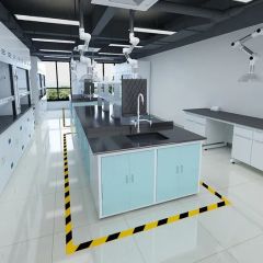Science Lab Bench Lab Furniture Laboratory Bench with Cabinets - Image 3