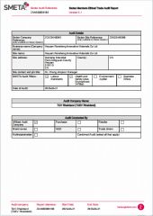 SEDEX certificate from Heyuan Ransheng Innovative Materials Co., Ltd.