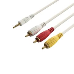 2RCA Audio-Video Receivers Car Speakers Cable Brand Jsj Origin China Model NO. AV Connector RCA Trademark JSJ/OEM HS Code - Image 4