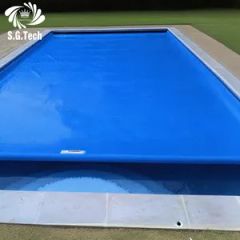 Water Crown Indoor Outdoor Automatic Swimming Equipment PVC Pool Cover - Image 1