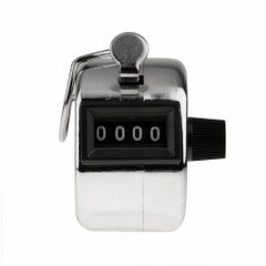 METAL Hand Tally Counter, 4 DIGIT Color black deals in only new location pan india Display Type 4 DIGIT Counting Range 0 To - Image 1