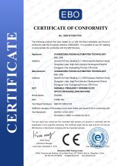 CE Certificate for DTNB-150 certificate from Guangdong Pudian Automation Technology Co., Ltd.