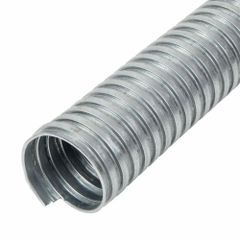 Galvanized Iron GI Flexible Conduit Pipes Length 5-60 m IP Rating IP40 Head Shape Round Is It Flexible Flexible Material Galvanized - Image 1