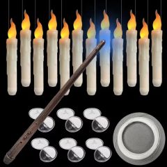 Cross-Border Hot-Selling Floating LED Magic Wand Candle - Halloween Home Decor - Image 3