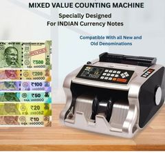 Currency Counting Machines Accuracy High Warranty 1 Year Machine Type All Durability Durable Counting Capability All Display Type LED - Image 1