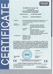 CE Certificate for Potato Peeler certificate from Taizhou Classical Electric & Mechanical Co., Ltd.