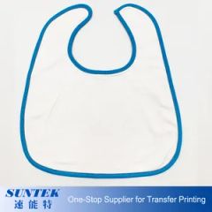 Sublimation Blank Polyester Baby Bibs - Image 3